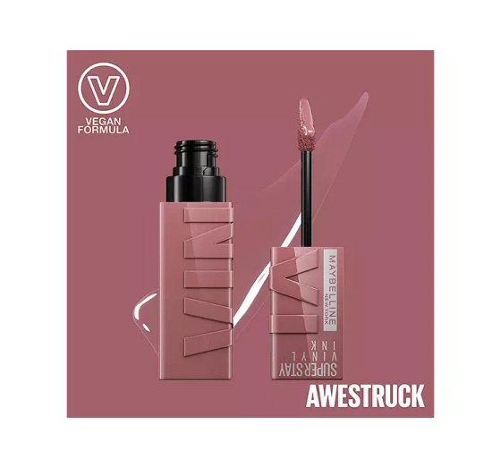 Maybelline Superstay Vinyl Ink winylowa pomadka do ust 110 Awestruck 4,2 ml