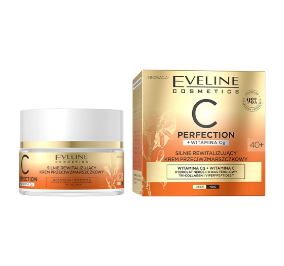 Eveline Cosmetics C-Perfection 40 silnie rewitalizujący krem przeciwzmarszczkowy 50 ml