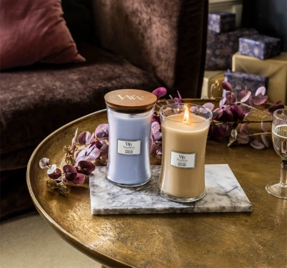 WoodWick Jar Candle świeca zapachowa Gilded Sands 610g