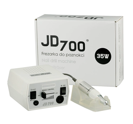 PROFESJONALNA FREZARKA DO PAZNOKCI 35W BIAŁA JD700