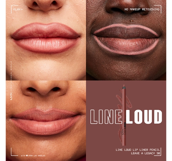 NYX Professional Makeup Line Loud Lip Pencil konturówka do ust 30 Leave A Legacy 1,2 g