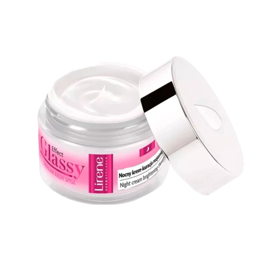 Lirene Effect Glassy nocny krem-kuracja rozjaśniająca 50 ml