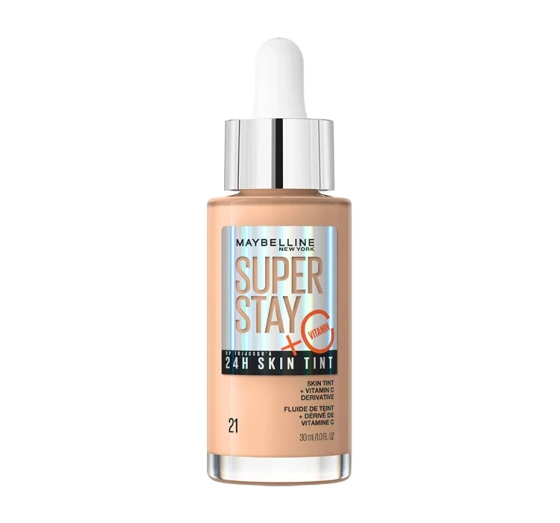Maybelline Super Stay 24h Skin Tint podkład do twarzy rozświetlający 21 30 ml