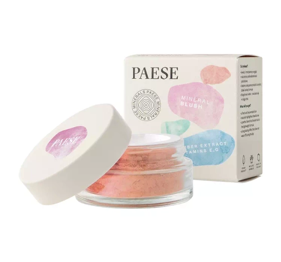 Paese Minerals róż mineralny 300W Peach 6 g