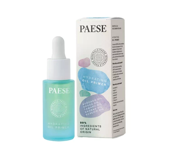 Paese Minerals nawilżający olejek pod makijaż 15 ml