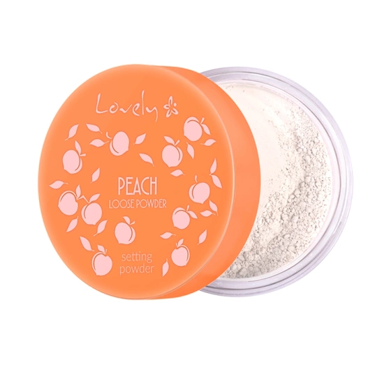 Lovely Peach sypki puder do twarzy 9 g