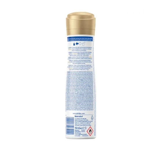 NIVEA Black&White Invisible Silky antyperspirant w sprayu dla kobiet 150 ml